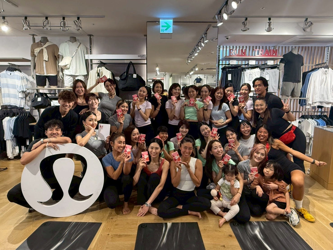 【コラボイベント】「lululemon × セキララカード」仕事と家庭を両立するママたちへ。心と体を整えるセルフケアイベントを渋谷で開催