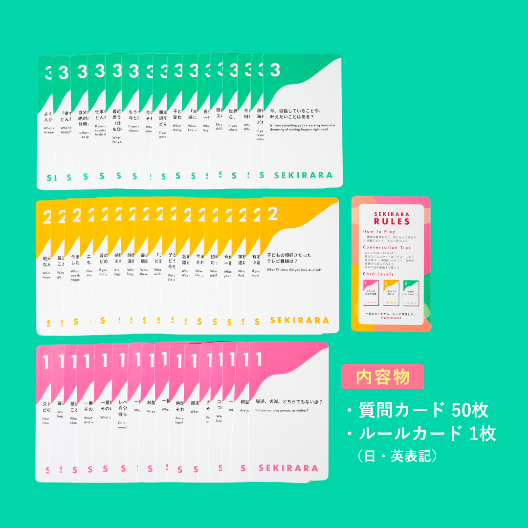 テーブルトーク カードゲーム｜食卓・パーティーの会話が弾む質問